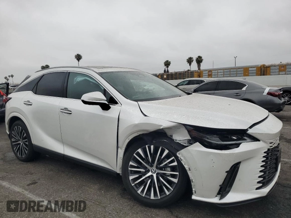 2024 Lexus RX 350 with VIN 2T2BAMCA6RC039661, listed as a Copart auction lot 59157545 with 16,311 mi miles and Salvage title. Bid and sale history available at DreamBid. Image 4.