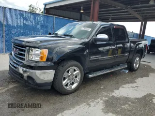2013 GMC Sierra 1500 SLE z VIN 3GTP1VE02DG206312, wystawiony jako Copart lot #57603545 z przebiegiem 267 741 mil mil oraz Szkoda całkowita • Salvage title. Historia ofert i sprzedaży dostępna na DreamBid. Obrazek 1.