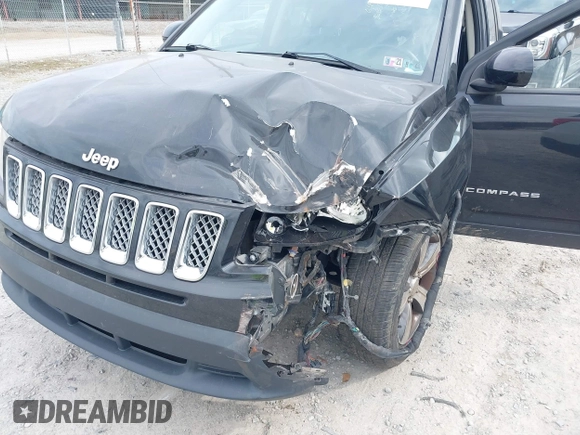 2017 Jeep Compass High Altitude with VIN 1C4NJDEB0HD192822, listed as a IAAI auction lot 41718475 with 97,716 mi miles. Bid and sale history available at carsss.com. Image 6.