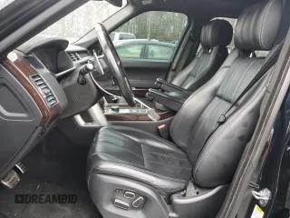 2015 Land Rover Range Rover Autobiography with VIN SALGV2TFXFA217448, listed as a Copart auction lot 81791184 with 102,703 mi miles and Salvage title. Bid and sale history available at DreamBid. Image 7.