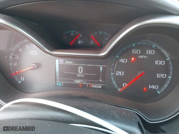 2016 Chevrolet Impala LT with VIN 2G1115S32G9128982, listed as a IAAI auction lot 41878786 with 126,871 mi miles. Bid and sale history available at carsss.com. Image 7.