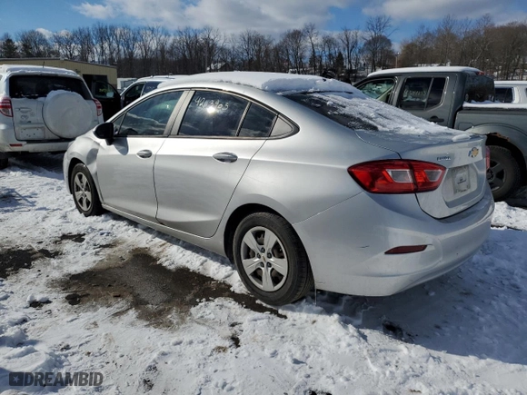 2018 Chevrolet Cruze LS with VIN 1G1BC5SM0J7149524, listed as a Copart auction lot 42113905 with 84,406 mi miles and Salvage Title. Bid and sale history available at carsss.com. Image 2.