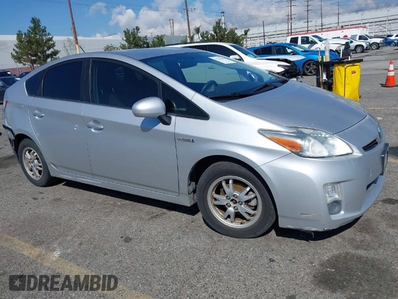 2011 Toyota Prius I with VIN JTDKN3DU3B0283148, listed as a IAAI auction lot 41745665 with 166,688 mi miles. Bid and sale history available at carsss.com. Image 1.
