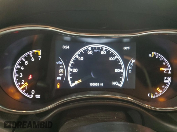 2018 Jeep Grand Cherokee Limited with VIN 1C4RJFBG0JC478761, listed as a Copart auction lot 56713695 with 105,935 mi miles and Salvage title. Bid and sale history available at DreamBid. Image 9.