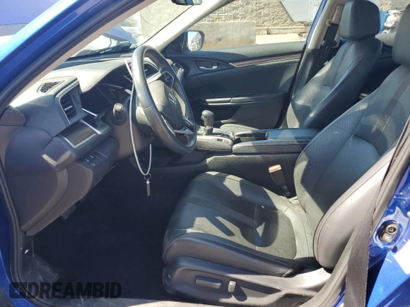 2020 Honda Civic Sedan EX-L with VIN 19XFC1F79LE018049, listed as a Copart auction lot 52382105 with 59,517 mi miles and Salvage Title. Bid and sale history available at carsss.com. Image 7.