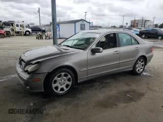 2006 Mercedes-Benz C 280 Luxury with VIN WDBRF54H36A908382, listed as a Copart auction lot 48197845 with 128,420 mi miles and Salvage Title. Bid and sale history available at DreamBid. Image 1.