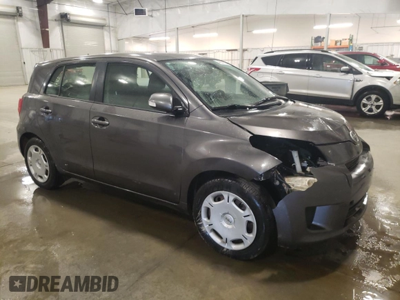 2010 Scion xD with VIN JTKKU4B46A1000996, listed as a Copart auction lot 49921025 with 249,005 mi miles and Salvage Title. Bid and sale history available at carsss.com. Image 4.
