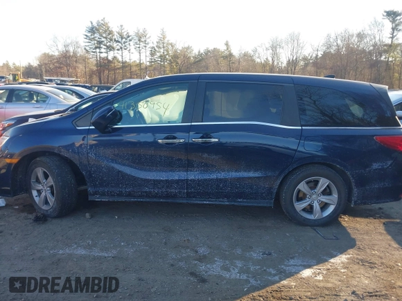 2018 Honda Odyssey EX-L with VIN 5FNRL6H72JB100736, listed as a IAAI auction lot 41350954 with 113,504 mi miles. Bid and sale history available at carsss.com. Image 14.