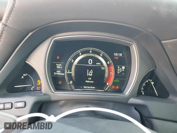 2021 Lexus LS z VIN JTHE5LGF5M5008931, wystawiony jako Copart lot #43045225 z przebiegiem 31 903 mil mil oraz Szkoda całkowita • Salvage title. Historia ofert i sprzedaży dostępna na DreamBid. Obrazek 9.