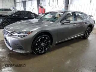 2023 Lexus LS z VIN JTHG5LGF3P5011789, wystawiony jako Copart lot #48991195 z przebiegiem 4 054 mil mil oraz Szkoda całkowita • Salvage title. Historia ofert i sprzedaży dostępna na DreamBid. Obrazek 1.