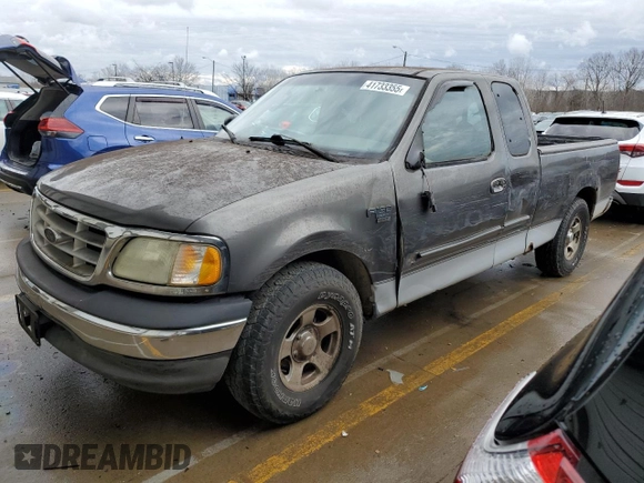 2003 Ford F-150 XL with VIN 1FTRX17W23NA50862, listed as a Copart auction lot 41733355 with 0 mi miles and Salvage Title. Bid and sale history available at carsss.com. Image 1.