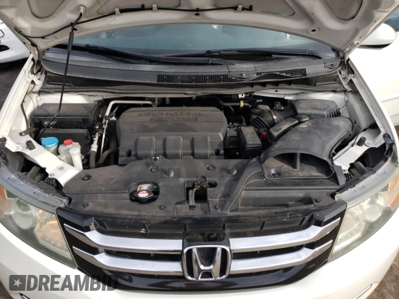 2014 Honda Odyssey EX-L with VIN 5FNRL5H65EB133365, listed as a Copart auction lot 86733834 with 116,391 mi miles and Salvage Title. Bid and sale history available at carsss.com. Image 12.