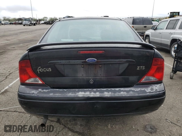 2003 Ford Focus ZTS with VIN 1FAFP38383W181376, listed as a Copart auction lot 75478074 with 179,142 mi miles and Salvage Title. Bid and sale history available at carsss.com. Image 6.