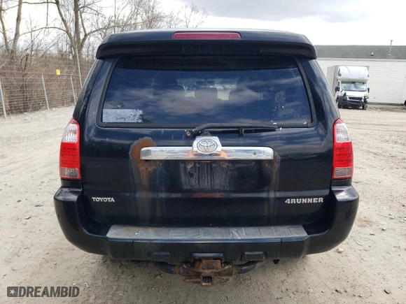 2006 Toyota 4Runner SR5 with VIN JTEBT14R560064019, listed as a Copart auction lot 50463925 with 245,162 mi miles and Clean Title. Bid and sale history available at carsss.com. Image 6.