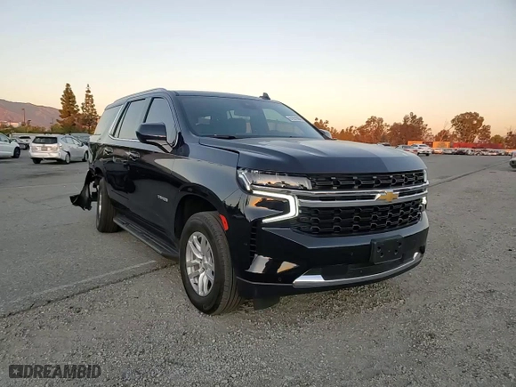 2023 Chevrolet Tahoe LS with VIN 1GNSCMKD4PR505432, listed as a Copart auction lot 81931984 with 9,340 mi miles and Salvage Title. Bid and sale history available at carsss.com. Image 12.