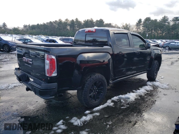2022 GMC Canyon 4WD AT4 w/Leather with VIN 1GTG6FEN0N1297924, listed as a Copart auction lot 83185054 with 0 mi miles and Salvage Title. Bid and sale history available at carsss.com. Image 3.