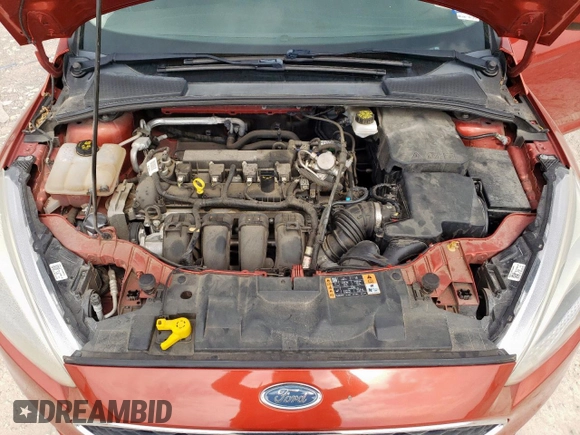 2018 Ford Focus SE with VIN 1FADP3F26JL302454, listed as a Copart auction lot 57023535 with 45,592 mi miles and Salvage title. Bid and sale history available at DreamBid. Image 11.