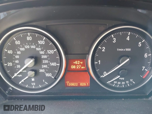 2011 BMW 3 Series 328i with VIN WBAPH5G58BNM73752, listed as a IAAI auction lot 41871258 with 120,822 mi miles and . Bid and sale history available at DreamBid. Image 7.