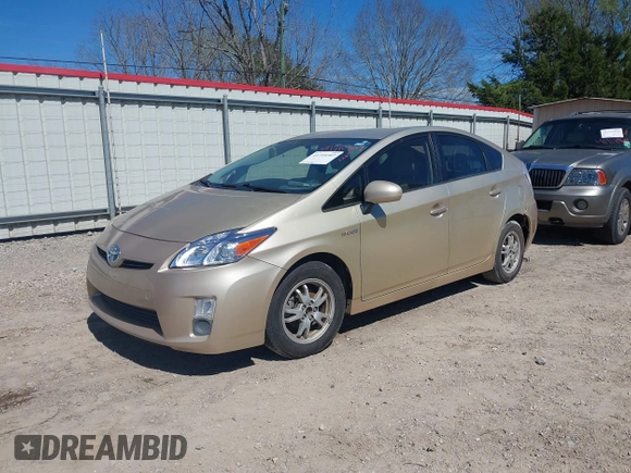 2010 Toyota Prius II with VIN JTDKN3DU5A0066067, listed as a IAAI auction lot 41710307 with 247,238 mi miles and . Bid and sale history available at DreamBid. Image 2.