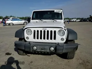 2015 Jeep Wrangler Sport with VIN 1C4GJWAG6FL547405, listed as a Copart auction lot 52929825 with 127,503 mi miles and Salvage Title. Bid and sale history available at carsss.com. Image 12.