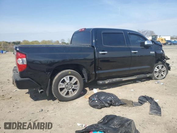 2017 Toyota Tundra Platinum z VIN 5TFAY5F18HX652085, wystawiony jako Copart lot #50601245 z przebiegiem 67 670 mil mil oraz Szkoda całkowita • Salvage title. Historia ofert i sprzedaży dostępna na DreamBid. Obrazek 3.