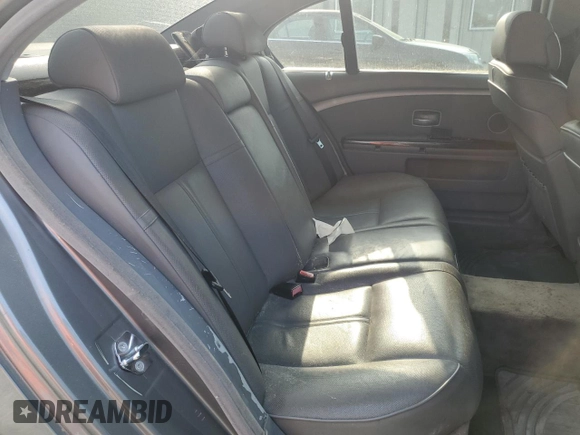 2002 BMW 7 Series 745Li with VIN WBAGN63492DR04469, listed as a Copart auction lot 59688915 with Not provided miles and Clean title. Bid and sale history available at DreamBid. Image 10.
