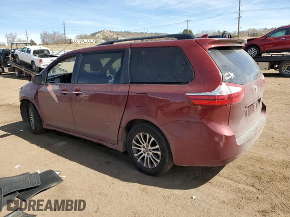 2019 Toyota Sienna XLE Auto Access Seat with VIN 5TDYZ3DC7KS979403, listed as a Copart auction lot 48620655 with 0 mi miles and Salvage Title. Bid and sale history available at carsss.com. Image 2.