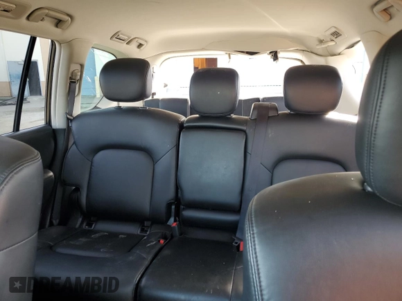2023 Nissan Armada SV with VIN JN8AY2AC1P9182335, listed as a Copart auction lot 87447854 with 45,112 mi miles and Salvage Title. Bid and sale history available at carsss.com. Image 10.