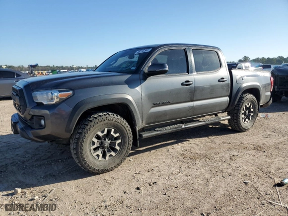 2019 Toyota Tacoma 4WD SR with VIN 3TMCZ5AN7KM287170, listed as a Copart auction lot 48313365 with 75,986 mi miles and Salvage Title. Bid and sale history available at carsss.com. Image 1.