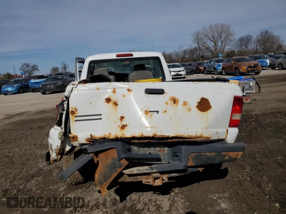 2009 Ford Ranger XL with VIN 1FTYR10D19PA28461, listed as a Copart auction lot 48335475 with 224,689 mi miles and Salvage Title. Bid and sale history available at DreamBid. Image 6.
