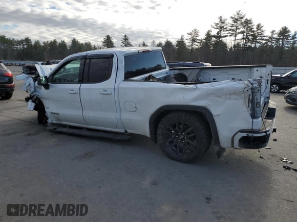 2021 GMC Sierra 1500 with VIN 1GTV9CET2MZ426001, listed as a Copart auction lot 80933594 with 109,076 mi miles and Salvage Title. Bid and sale history available at DreamBid. Image 2.