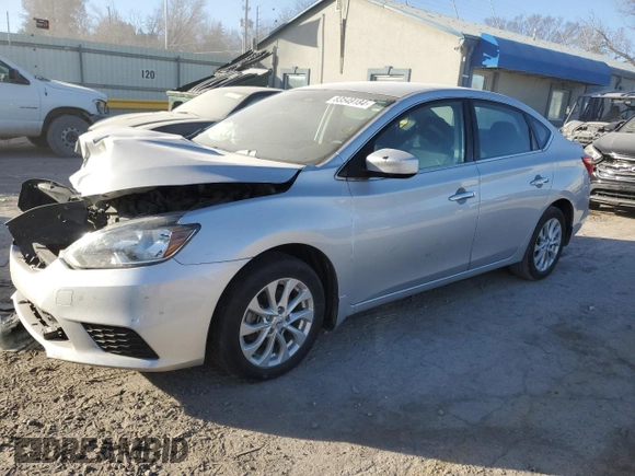 2019 Nissan Sentra S with VIN 3N1AB7APXKY336270, listed as a Copart auction lot 83549184 with 211,022 mi miles and Salvage Title. Bid and sale history available at carsss.com. Image 1.