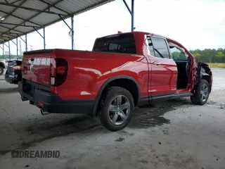 2022 Honda Ridgeline RTL-E z VIN 5FPYK3F72NB028692, wystawiony jako Copart lot #66997505 z przebiegiem 9 337 mil mil oraz Czysty tytuł • Clean title. Historia ofert i sprzedaży dostępna na DreamBid. Obrazek 3.
