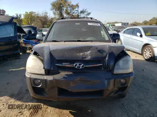 2005 Hyundai Tucson GLS with VIN KM8JN12D45U065618, listed as a Copart auction lot 77370754 with 87,525 mi miles and Salvage Title. Bid and sale history available at carsss.com. Image 5.