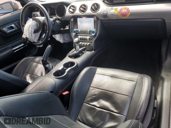 2019 Ford Mustang EcoBoost with VIN 1FA6P8TH1K5173219, listed as a Copart auction lot 52612465 with 53,752 mi miles and Salvage Title. Bid and sale history available at carsss.com. Image 8.
