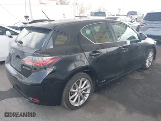 2013 Lexus CT 200h Hybrid with VIN JTHKD5BH9D2161341, listed as a IAAI auction lot 42127032 with 165,134 mi miles. Bid and sale history available at carsss.com. Image 4.