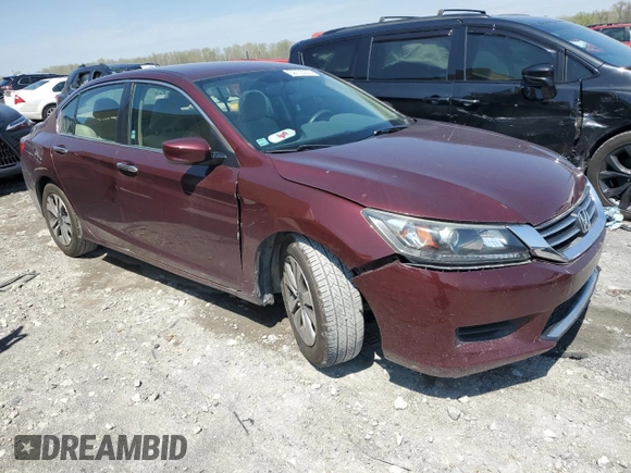 2013 Honda Accord LX z VIN 1HGCR2F35DA120944, wystawiony jako Copart lot #52735355 z przebiegiem 175 040 mil mil oraz Szkoda całkowita • Salvage title. Historia ofert i sprzedaży dostępna na DreamBid. Obrazek 4.