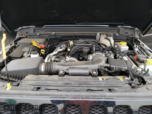 2022 Jeep Wrangler Unlimited Sport S with VIN 1C4HJXDGXNW242038, listed as a Copart auction lot 44771015 with 40,582 mi miles and Salvage Title. Bid and sale history available at DreamBid. Image 13.