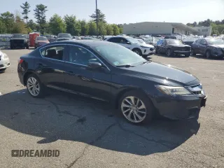 2016 Acura ILX Premium with VIN 19UDE2F74GA013889, listed as a Copart auction lot 59130225 with 185,235 mi miles and Salvage title. Bid and sale history available at DreamBid. Image 4.