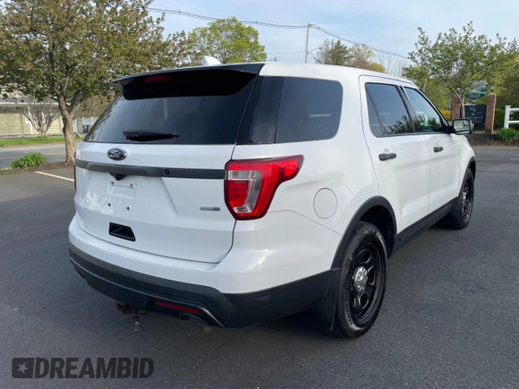 2016 Ford Utility Police Interceptor with VIN 1FM5K8AR2GGC91898, listed as a Copart auction lot 55389185 with 189,162 mi miles and Clean Title. Bid and sale history available at carsss.com. Image 4.