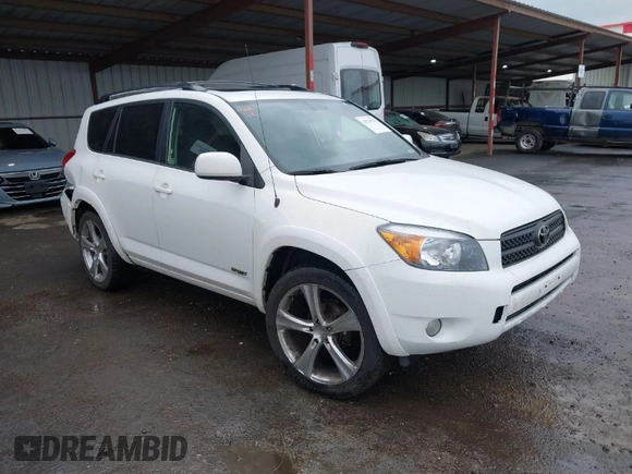 2007 Toyota RAV4 Sport with VIN JTMZD32VX76030877, listed as a IAAI auction lot 41514536 with 187,267 mi miles. Bid and sale history available at carsss.com. Image 1.