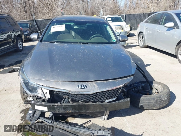 2017 Kia Optima LX with VIN 5XXGT4L30HG145178, listed as a IAAI auction lot 41773857 with 119,191 mi miles and . Bid and sale history available at DreamBid. Image 13.