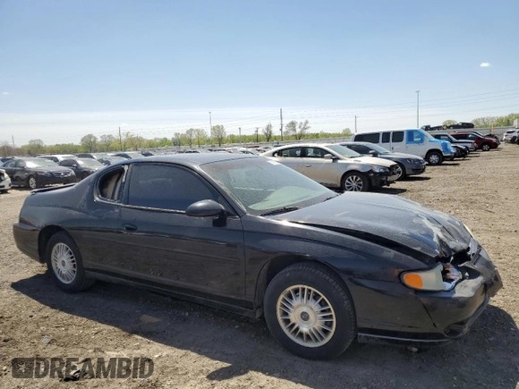2002 Chevrolet Monte Carlo LS z VIN 2G1WW12EX29352690, wystawiony jako Copart lot #47181515 z przebiegiem 132 347 mil mil oraz Nie do naprawy • Non repairable. Historia ofert i sprzedaży dostępna na DreamBid. Obrazek 4.