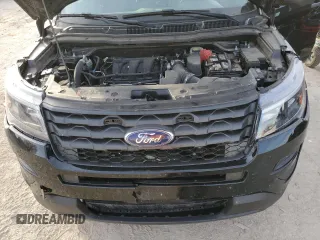 2016 Ford Utility Police Interceptor with VIN 1FM5K8AR4GGD31852, listed as a Copart auction lot 81687774 with 89,612 mi miles and Salvage Title. Bid and sale history available at carsss.com. Image 12.