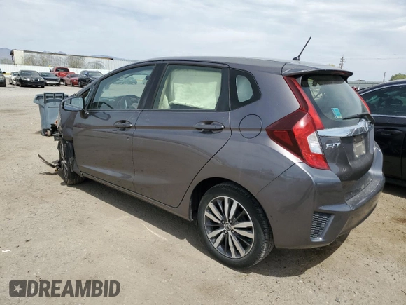2017 Honda Fit EX-L with VIN JHMGK5H88HS018776, listed as a Copart auction lot 50621185 with 25,382 mi miles and Salvage Title. Bid and sale history available at DreamBid. Image 2.