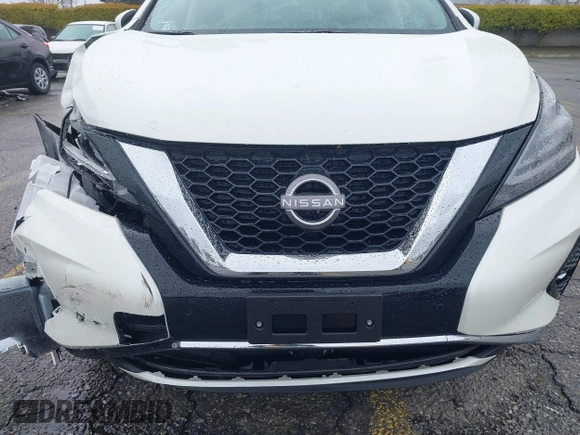 2024 Nissan Murano SL with VIN 5N1AZ2CJ1RC125963, listed as a IAAI auction lot 41809276 with 4,626 mi miles. Bid and sale history available at carsss.com. Image 18.