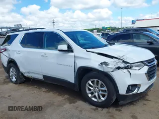 2020 Chevrolet Traverse with VIN 1GNERMKW4LJ168265, listed as a IAAI auction lot 42221889 with 110,795 mi miles and . Bid and sale history available at DreamBid. Image 13.