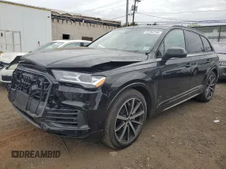 2022 Audi Q7 Prestige with VIN WA1VXBF72ND013487, listed as a Copart auction lot 72764744 with 36,145 mi miles and Salvage title. Bid and sale history available at DreamBid. Image 1.