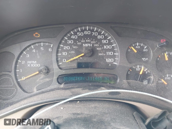 2003 Chevrolet Silverado 1500 Work Truck with VIN 1GCEC19T43E162799, listed as a IAAI auction lot 42078303 with 111,465 mi miles and . Bid and sale history available at DreamBid. Image 7.