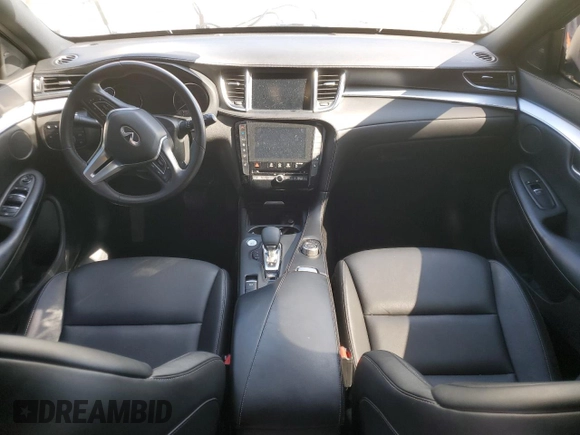 2021 Infiniti QX50 Luxe with VIN 3PCAJ5BB9MF121288, listed as a Copart auction lot 50783525 with 86,348 mi miles and Salvage Title. Bid and sale history available at DreamBid. Image 8.